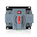63Amp 110V AC Dual Power Automatic Transfer Switch ATS 2P Manual Changeover Electrical Switch Solar Back Up Power Auto Selector Overvoltage Undervoltage 50/60Hz CE Certified