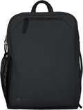 Weatherman Venture Dry Pack - Waterproof Hiking Bag &amp Travel Backpack - Dry Backpack with Umbrella Compartment Laptop Sleeve and Smart Storage - Durable Water-Resistant Outdoor Gear - (Black)