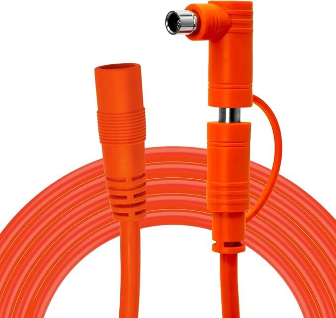 14 AWG Solar Extension Cable 50FT for Jackery 8mm DC7909 Solar Panel Cable Cord Female to Male with DC8020 Male Adapter for GZ Yeti Aker Jackery Portable Power Station