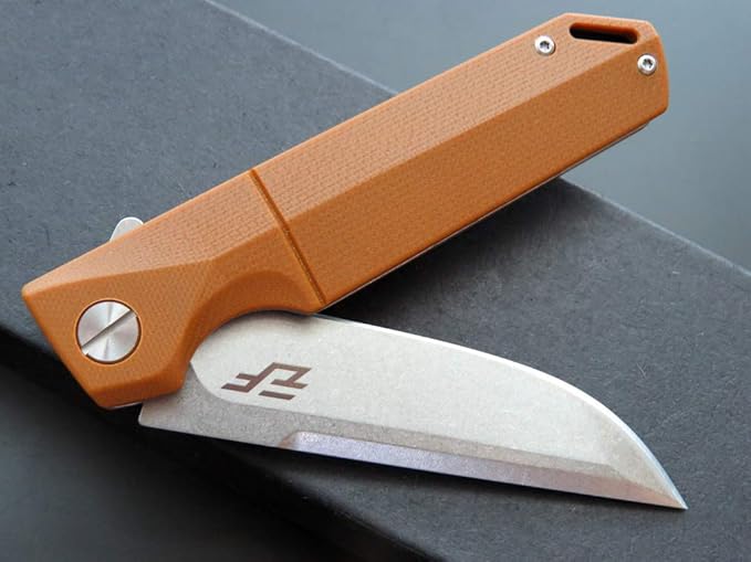 Eafengrow EF71 Folding Knife EDC Foldable Utility Knife with Liner Lock Pocket Knife for Camping Survival Outdoor and Indoor Activities