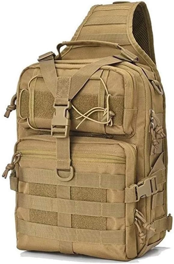 Outdoor Sports Hiking Sling Bag Shoulder Pack Camouflage Tactical Molle Chest Bag