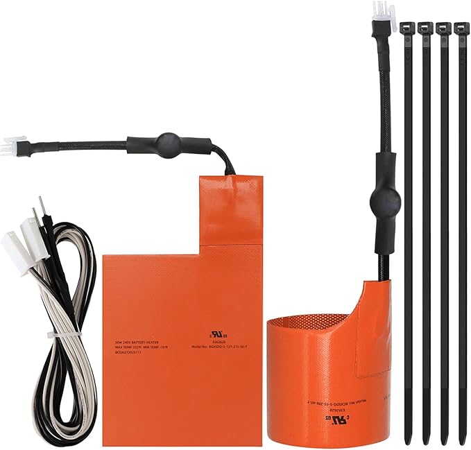 Cold Weather Kit for Generac- Battery Warmer Pad 7101 &amp Oil Heater Pad 7102Battery and Oil Filter Heater Kit for Generac 9KW-22KW Air Cooled Standby Generators