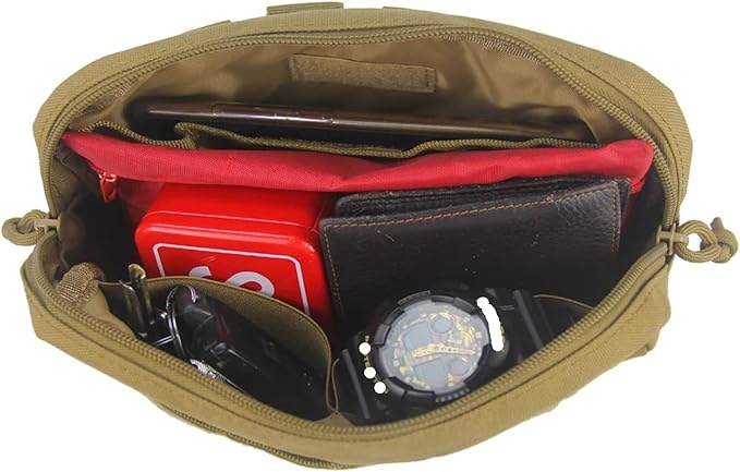 Waist Bag Outdoor Camping Tool Pouch Wallet Fanny Backpack Phone Bag Nylon Molle Hunting Waist Belt Pocket
