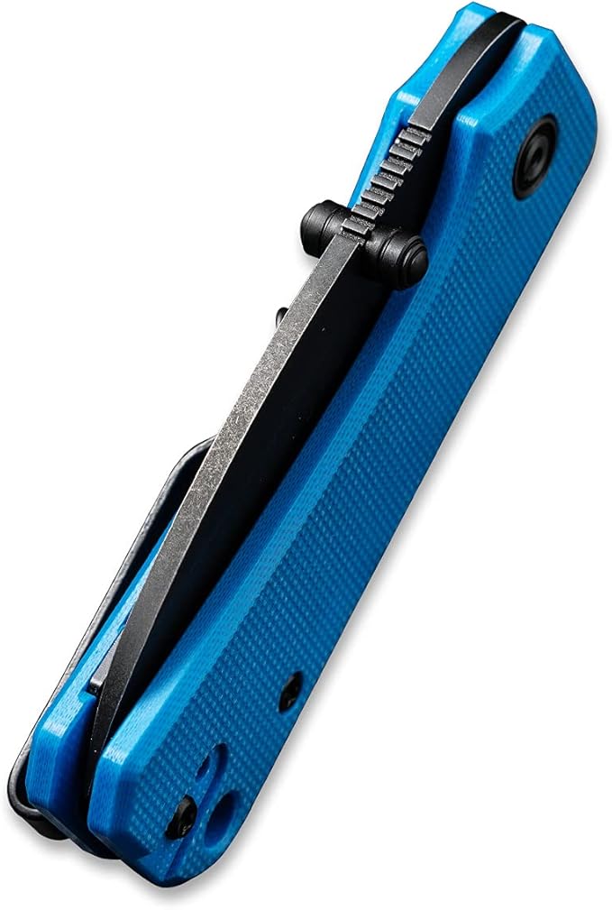 CIVIVI Baby Banter Pocket Folding Knife for EDC 2.34 Blade Small Knife with Titanium Thumb Stud Opener C19068S-3 (Blue)
