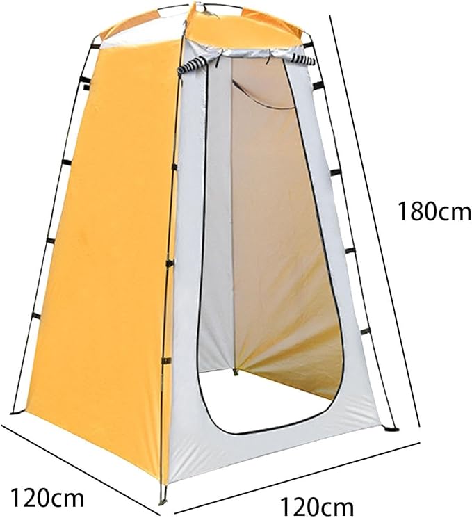 Privacy Tent Mobile Toilet for 1 Person Waterproof Portable Shelter Changing Tent Shower Tent for Hiking Picnic RV Camping