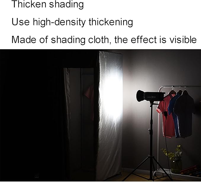 Motive Fitting Room Portable Camping Shower Locker Room Adding Thick Padded Pipe Load 120kg Used in Clothing Stores Office Outdoor Camping Shower Bathroom Locker Room (C 80x80x200cm)