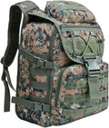 35L Military Tactical Backpacks Molle Army Assault Pack 3 Day Bug Out Bag Hiking Treeking Rucksack (Jungle Digital)
