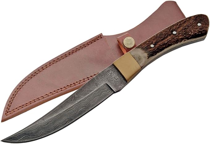 Damascus Szco Supplies Skinning Knife