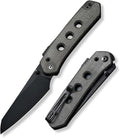 CIVIVI Vision FG Pocket Knife for EDC Superlock Folding Knife with 3.54 Reverse Tanto Nitro-V Blade Micarta Handle Ideal Gift for Men Women C22036-3