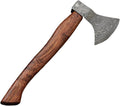 Damascus Camping Hatchet Axe - The Perfect Outdoor Survival Axe for Adventure Seekers!