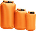 Waterproof Dry Bag 8L/40L/70L 3-Pack Dry Sack Lightweight Outdoor Dry Bags Travel Duffel Bags Roll Top Sack for Kayaking Boating Swimming Camping Hiking Fishing