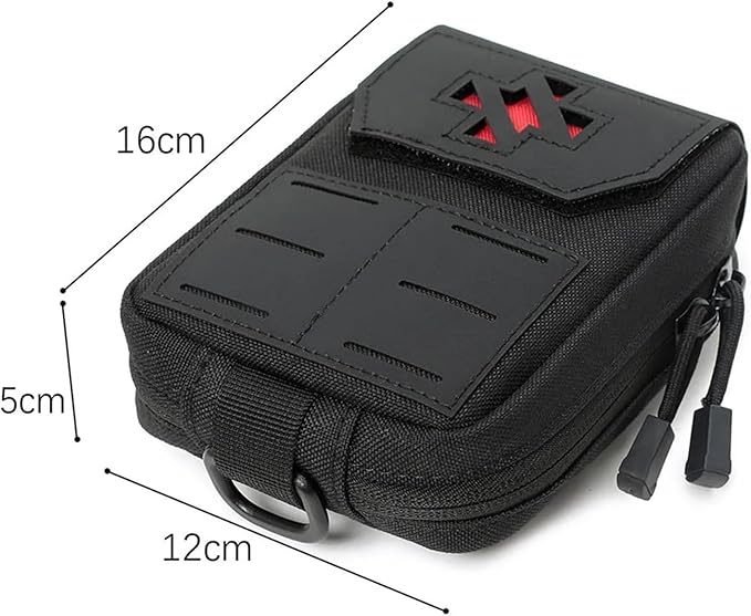 Tactical First Aid Kit Medical Bag for Hiking Travel Home Emergency Waist Holder Case Portable Survival Tools Molle Pouch