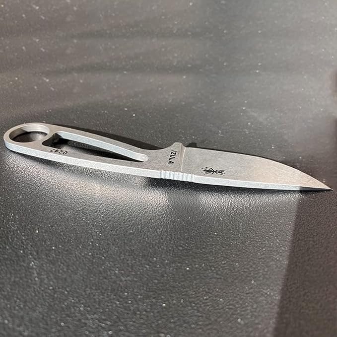 ESEE Izula Fixed Blade Knife w/Molded Polymer Sheath and Clip Plate