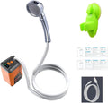 Outdoor Handheld Electric Shower Portable Camping for Camping Hiking Travel Car Washing &amp Pet Cleans Portable Electric