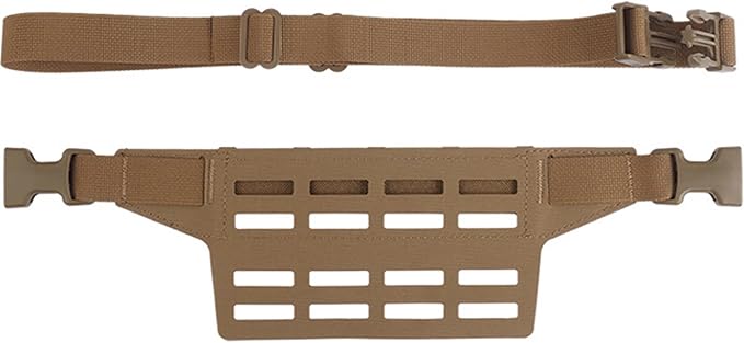 Tactical Fanny Pack Adapter Panel (Slap 4) Waist Belt Extension Platform Lightweight Design MOLLE Mounting for Molle Pouches Mag