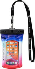 geckobrands Float Phone Dry Bag - Waterproof &amp Floating Phone Pouch – Fits Most iPhone and Samsung Galaxy Models