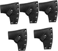 Cabilock Pcs Leather Axe Sheath Hatchet Protective Cover Pouch Portable Sturdy for Camping Hiking and Outdoor Adventures