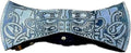 [Dark Warrior] Double Headed Axe Double Blade Battle Ax Head Double Sided Axe Head Only | Gift &amp Role Play Battle Real Medieval Double Headed Real Viking Axes with Viking Style