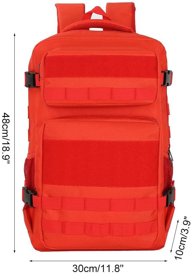 MiOYOOW Outdoor Tactical Backpack Wear Resistant Hiking Backpack Large Capacity Training Bag for Hunting Sports Fishing Travel Camping