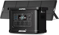 OUPES Exodus 2400 Solar Generator with a 240W Panel 2400W / 2232Wh Portable Power Station with APP Control &amp UPS for RV Home Backup Professional Outdoor Use