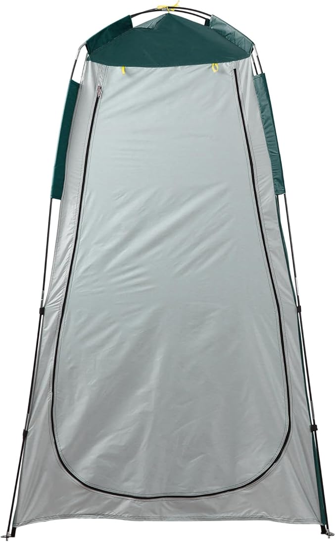 Cocoarm Portable Shower Tent Shower Toilet Tent Portable Shower Toilet Changing Tent Camping Shelter Tent with Zipped Window and Large Door