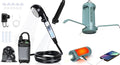 AYAMAYA Portable Shower for Camping + Foldable Camping Lights Rechargeable