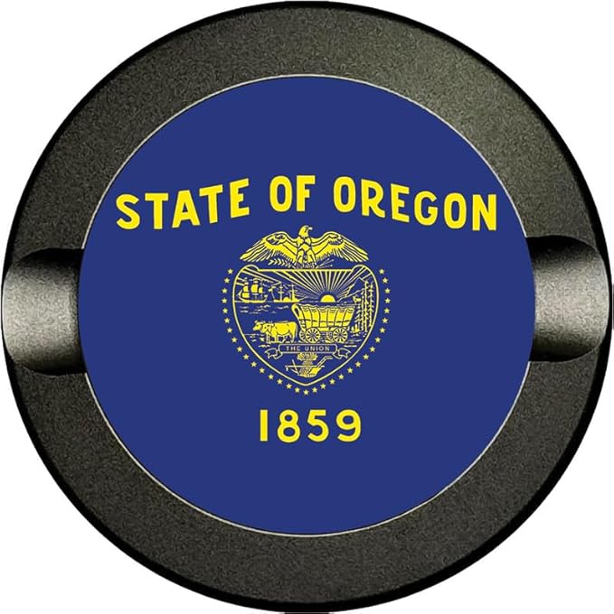 Brotherhood Metal Zyn Container - Metal Zyn Holder - Zyn Metal Can - Metal Container for Zyn Holder - Metal Zyn Can Golf Gifts for Him - Zyn Containers for Golf - Oregon State Flag