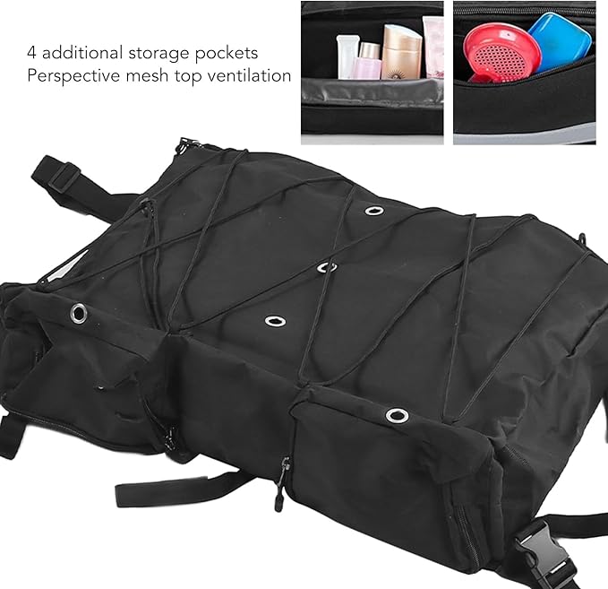 Superior Marine Organizer 600D Waterproof Oxford Gear Life Jacket Bag Spacious Sturdy Boat Safety Storage