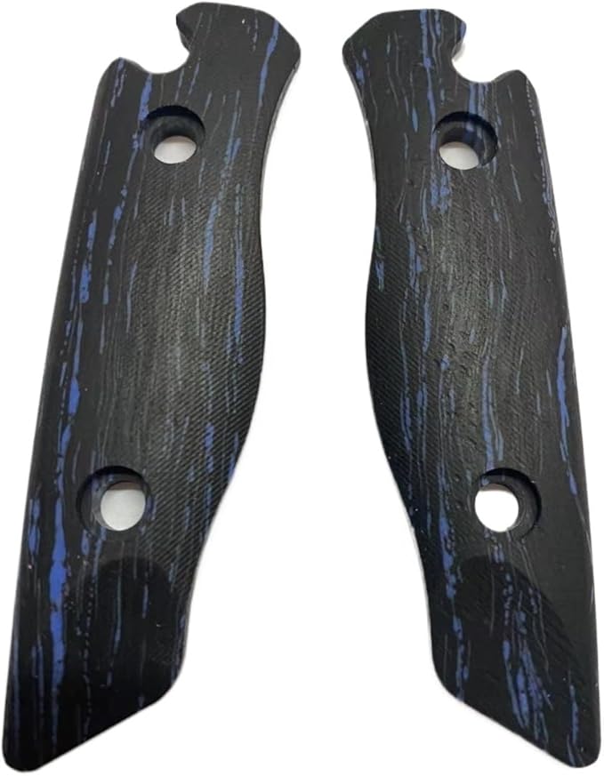 1 Pair G10 Custom Scales Handle Fits for 15017 Bugout Damascus Handle Patch DIY Replacement Accessories