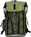 Generic Waterproof Backpack Kayak Dry Bag Backpack Waterproof 30L Lightweight Roll Top Dry Bag for Boating Surfing Camping (Green30L)