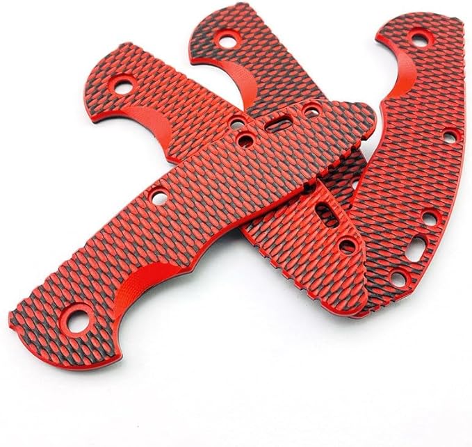 1 Pair G10 Scales Fits for Rick Hinderer knives XM18 3.5 Dual Colors Non-slip Handle Patch Blank DIY Replacement