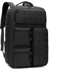EUNOGO Hunting Backpack Camo Hunting Backpacks &amp duffle Bags Water resistant for Camping Hiking-30L(Black)
