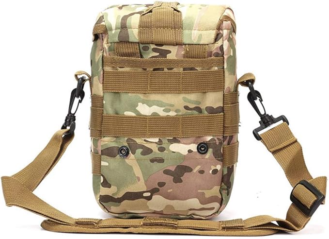 Sunnystacticalgear Outdoor Sports Hiking Sling Pack Camouflage Tactical Shoulder Small Camera Gear Bag - ACU