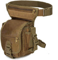 Outdoor Sports Hiking Versipack Camouflage Bag Tactical Leg Pack - Tan