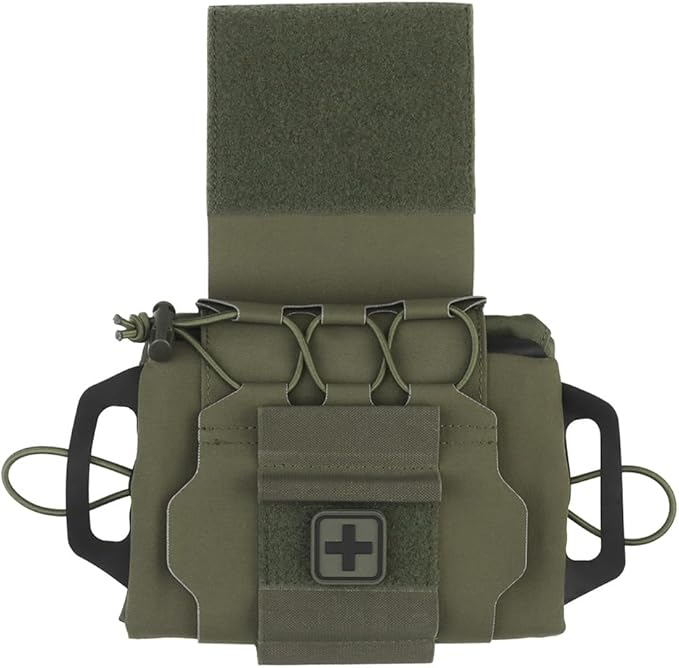 Tactical IFAK PouchRapid Tear-Away Two-Piece System First Aid Kit Medical Pouches Emergency Survival Bag