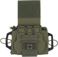 Tactical IFAK PouchRapid Tear-Away Two-Piece System First Aid Kit Medical Pouches Emergency Survival Bag
