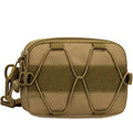 Tactical Molle Admin Dump Pouch Utility Cell Phone Flashlight Tool Pouch for Vest Chest Waist Pack for Small Tool Horizontal Modular Organization