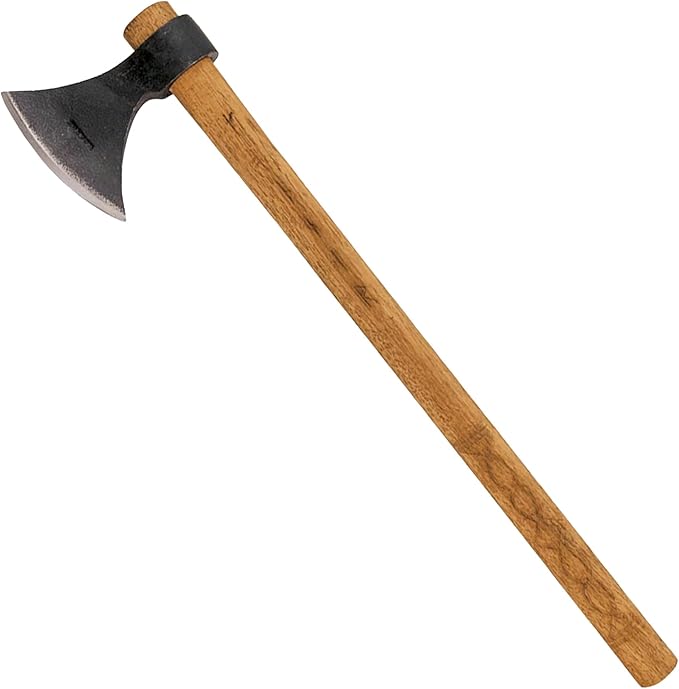 Condor Tool &amp Knife Replacement Hickory Handle Valhalla Throwing Axe - Solid Wooden Axe Handle with a Firm Grip Made from Burnt American Hickory - Head Not Included - 7.8oz