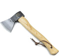 Plundie German Type Hatchet 1000 Traditional Ash Handle Natural x Silver 16.5 inches (42 cm)