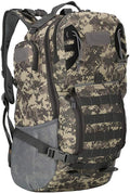 Outdoor Sports Pack Hiking Bag Tactical Rucksack Camo Knapsack Combat Camouflage Tactical Molle 45L Backpack