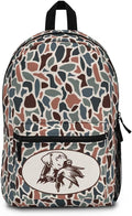 Dog Duck Camouflage Backpack Back to School Hunting Bag Cute School Accessories Hunting Gifts