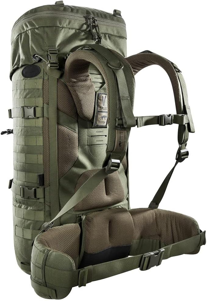 Tasmanian Tiger TT Base Pack 52 Modular Expandable Backpack 52 L to 65 L Volume Trekking Backpack