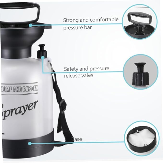 Portable Camping Shower 8L Portable Shower with 10 Modes Sprayer Head and 9.84ft Hose for Garden Picnic