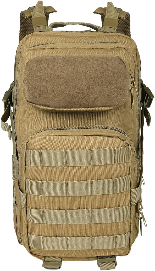 BOMTURN for Mens Tactical Backpack Military Backpacks 27L Small Army Survival Backpacks Small Waterproof Bug out Bag