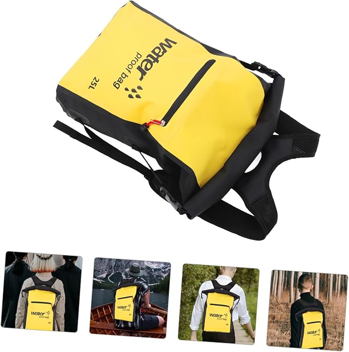 VANZACK Professional Waterproof Design 25l Dry Bag Backpack Beach Bag Tote Pvc Material for Outdoor Activities