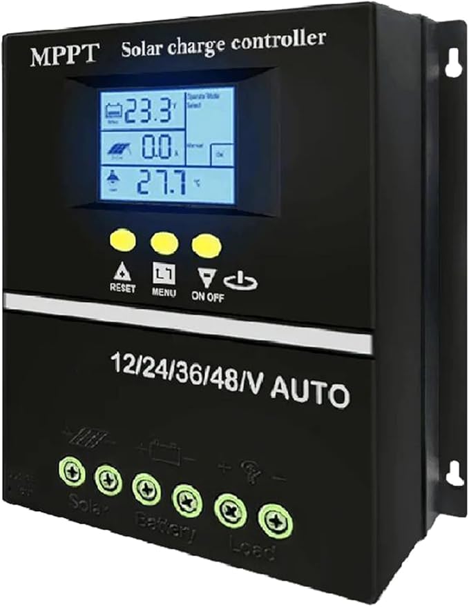 Intelligent 200A Solars Power Controllers Auto Adjusting Charging Current Designs for Energy Projects Supplies Outdoor Power Regulator