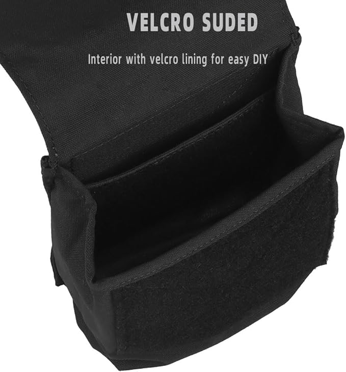 Tactical MOLLE 9MM/5.56 Mag PouchMultifunctional Groceries Pouch Military Utility Waist Bag Mobile Phone Fanny Pack for Vest Belt