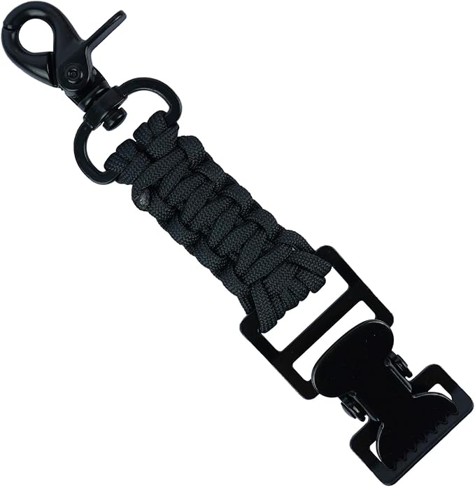 KUNN Single-Head Tactical Glove Clip Holder Work Glove Holder Clip for Tactical Backpack Tool Belt Hiking Bag Black +Tool Pouch with Belt Clip Utility Small Tool Organizer with Tape Measure Holder