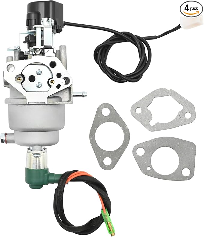 Anxingo Inverter Generator Carburetor Replacement for Predator 9500 Watt Surper Quiet Generator Replaces 57080 59188 with Air Intake Gaskets