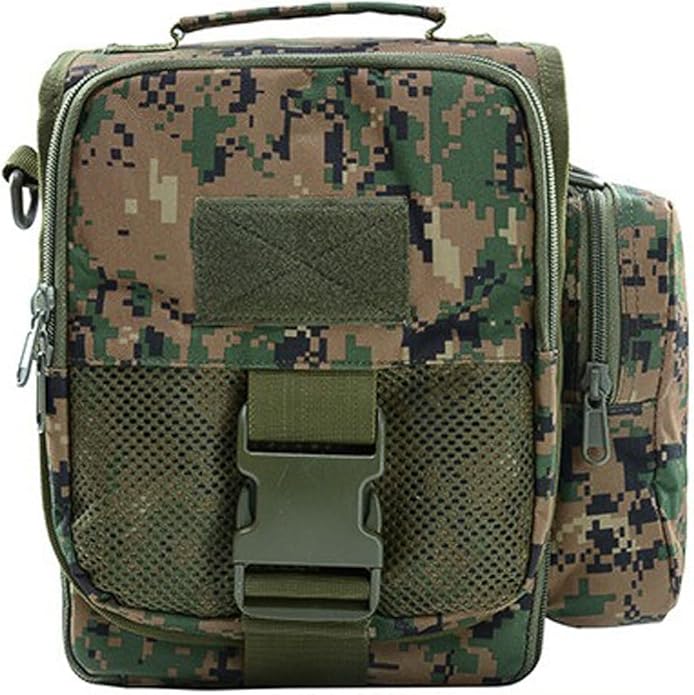 Small Canvas Messenger Bag Classic Vintage Shoulder Bag Tactical Bag Crossbody Casual Pack